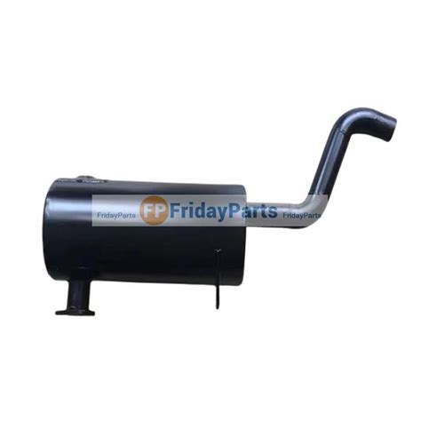 Skid steer loader exhaust 